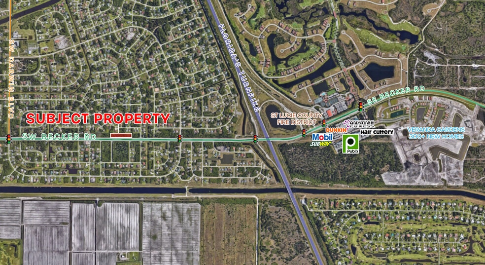 0 SW Becker Rd, Port Saint Lucie, FL for sale - Aerial - Image 2 of 6