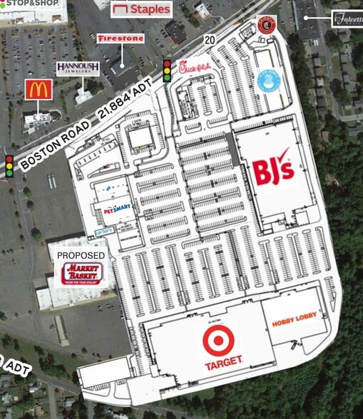 1440 Boston Rd, Springfield, MA à louer - Aérien - Image 3 de 4