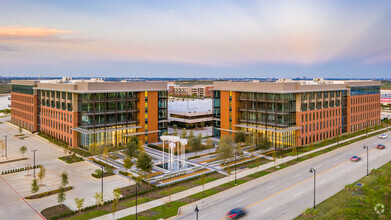 3401 Olympus Blvd, Coppell, TX - aerial  map view