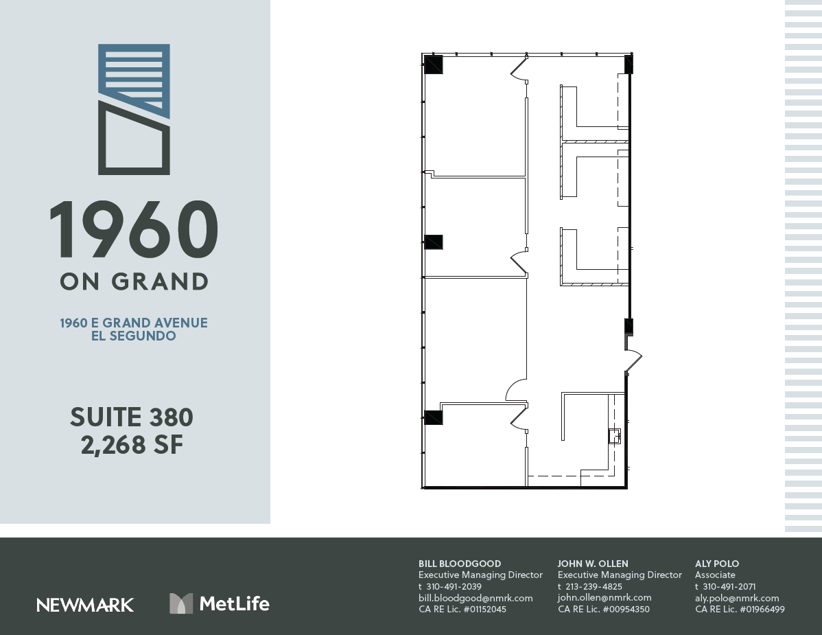 1960 E Grand Ave, El Segundo, CA à louer Plan d’étage- Image 1 de 1