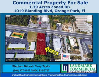 Plus de détails pour 1019 Blanding Blvd, Orange Park, FL - Terrain à vendre