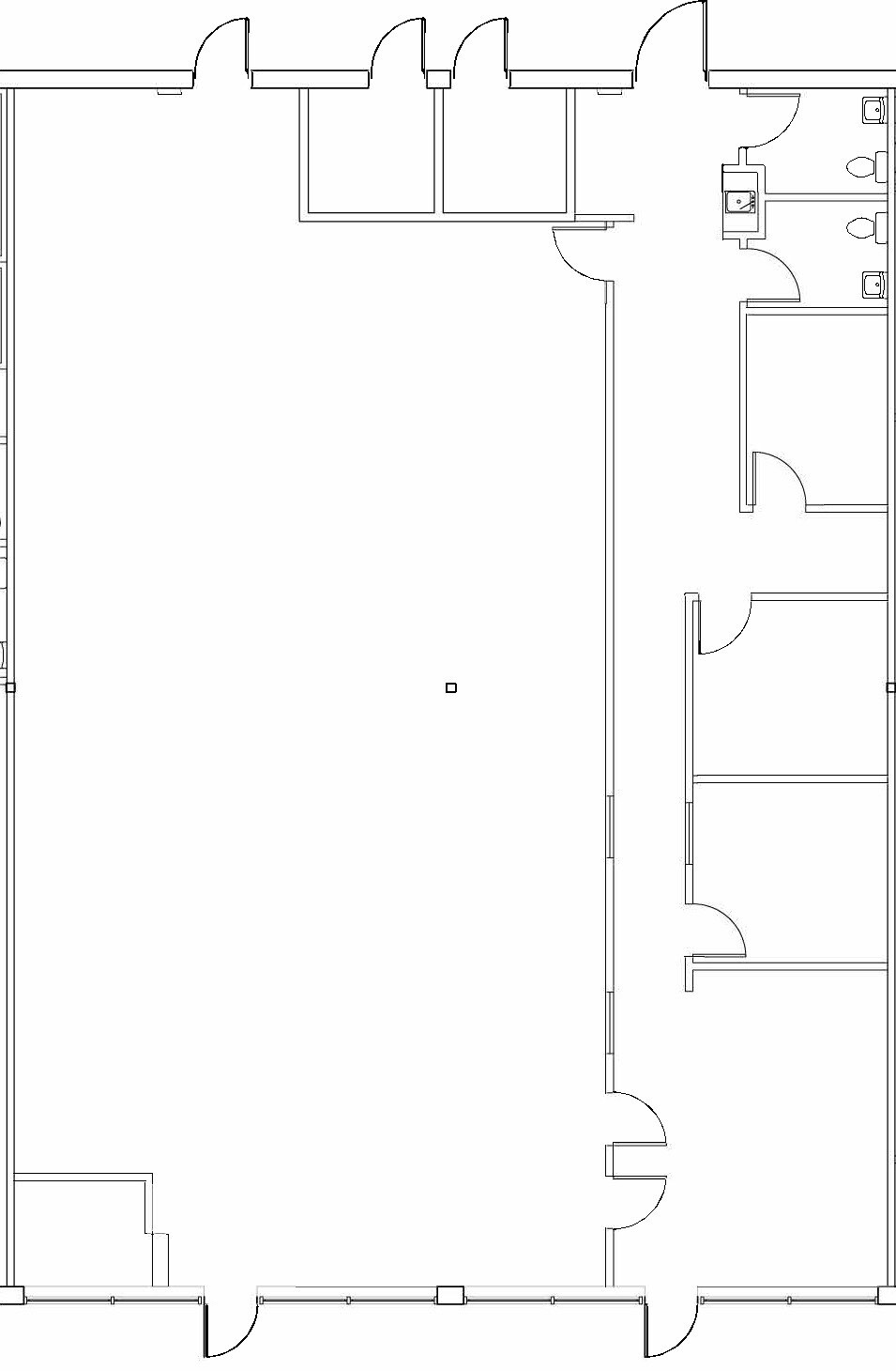 6800-6842 N Humboldt Ave, Brooklyn Center, MN à louer Plan d’étage- Image 1 de 1