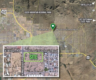 More details for Meridian Dr, Apache Junction, AZ - Land for Sale