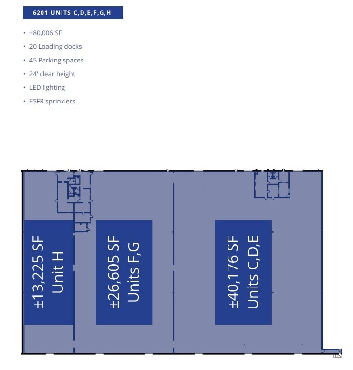 6195 Coliseum Way, Oakland, CA for lease Floor Plan- Image 1 of 1