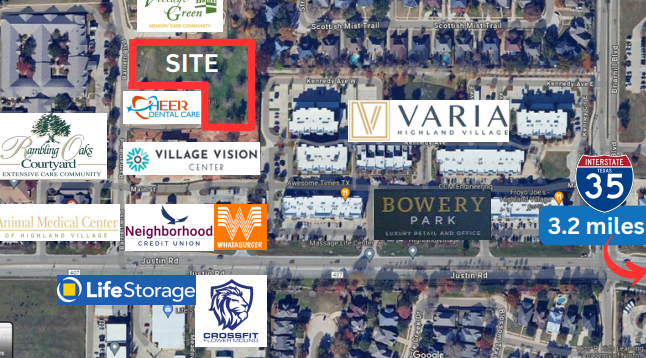 Barnett Blvd, Highland Village, TX for sale - Aerial - Image 2 of 2