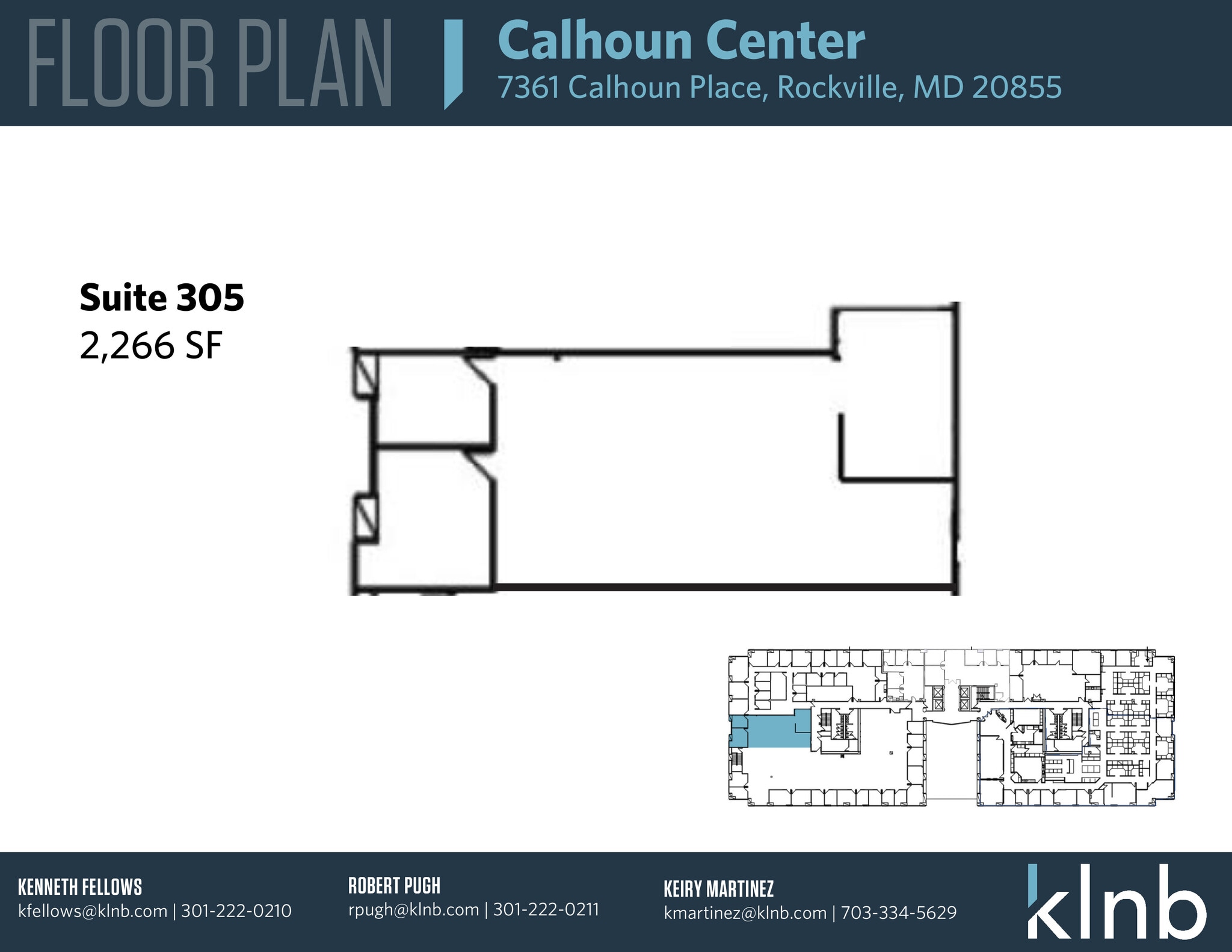7361 Calhoun Pl, Rockville, MD à louer Plan d’étage- Image 1 de 4