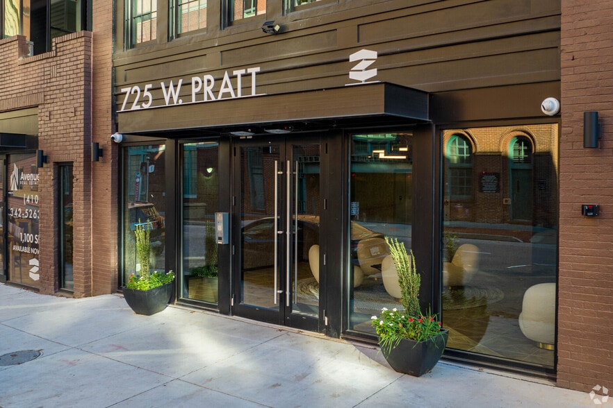 725 W Pratt St, Baltimore, MD for lease - Building Photo - Image 2 of 3