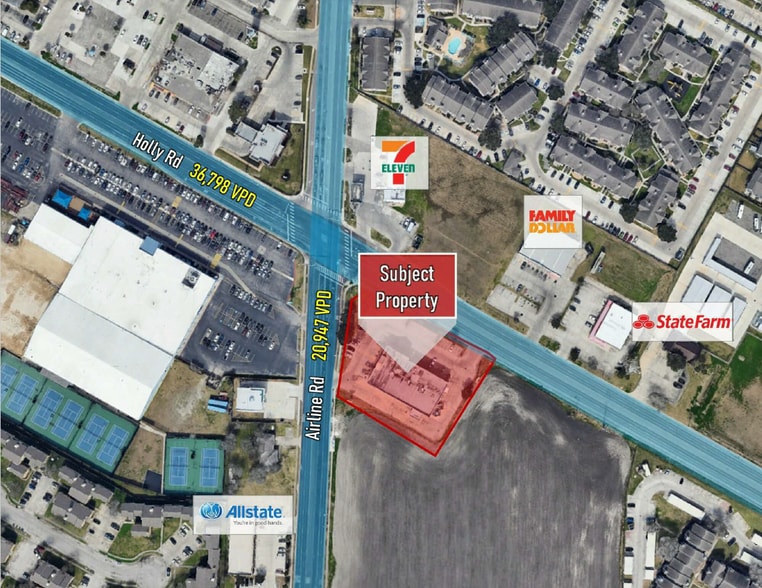 2102 Airline Rd, Corpus Christi, TX for sale - Aerial - Image 2 of 3