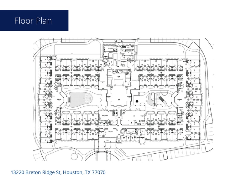13220 Breton Ridge St, Houston, TX à vendre - Plan d’étage - Image 2 de 3