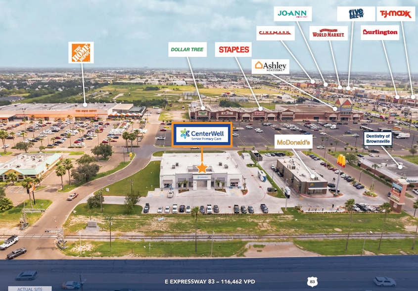 1201 Expressway 83, McAllen, TX à vendre - Aérien - Image 3 de 13