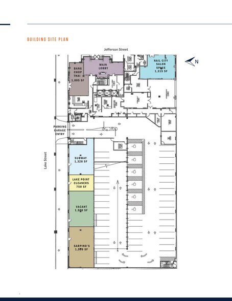 605 W Lake St, Chicago, IL à louer - Plan de site - Image 2 de 2