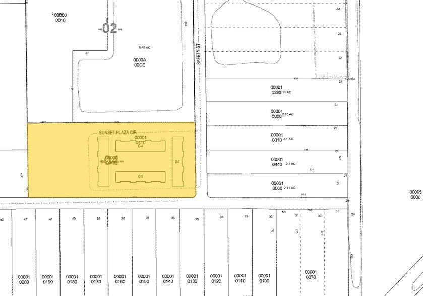 10811 Sunset Plaza Cir, Fort Myers, FL à vendre - Plan cadastral - Image 2 de 4