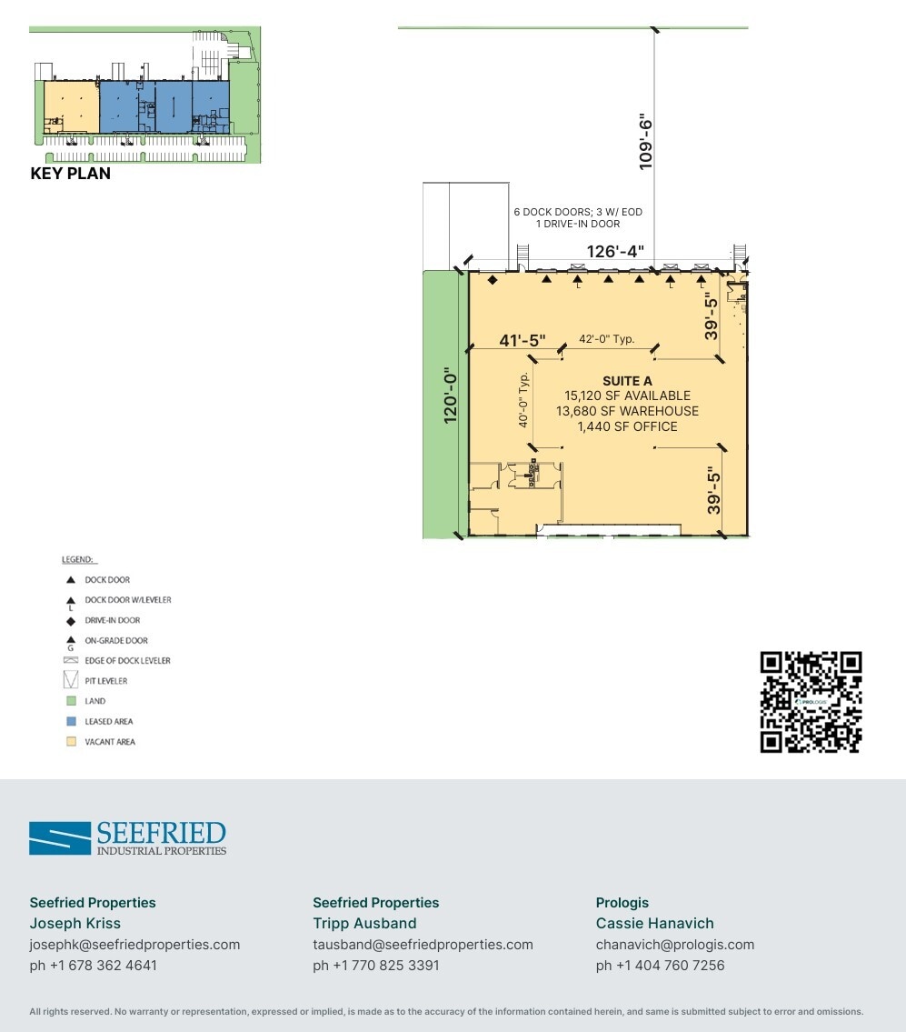 170 Penney Rd, Forest Park, GA à louer Plan d’étage- Image 1 de 1
