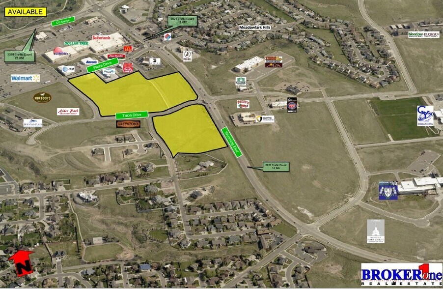 4280 Aerie -1, Casper, WY à vendre - Aérien - Image 1 de 3