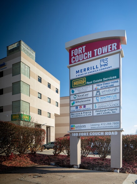 180 Fort Couch Rd, Pittsburgh, PA for lease - Building Photo - Image 2 of 11