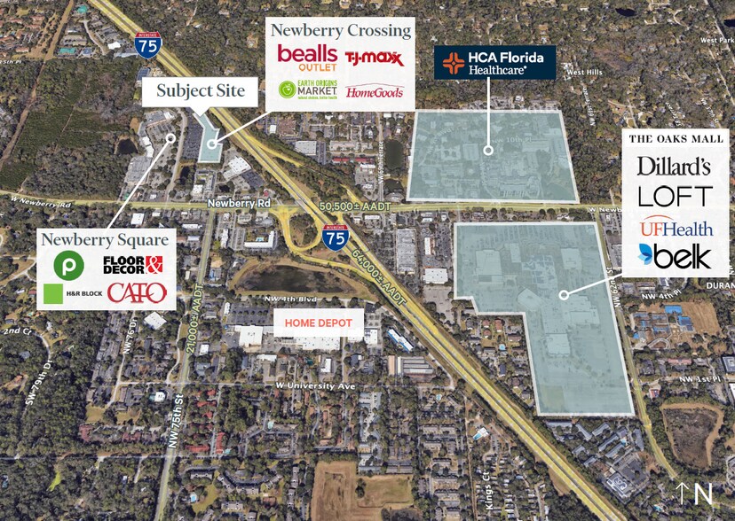 1103 NW 76th Blvd, Gainesville, FL à louer - Aérien - Image 2 de 16