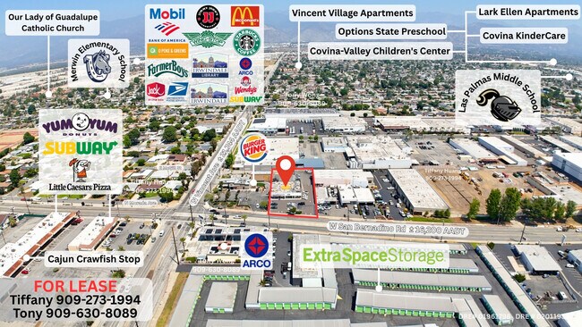 More details for 1665 W San Bernardino Rd, Covina, CA - Retail for Lease