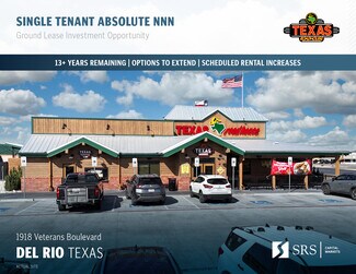 Plus de détails pour 1918 Veterans Blvd, Del Rio, TX - Commerce de détail à vendre