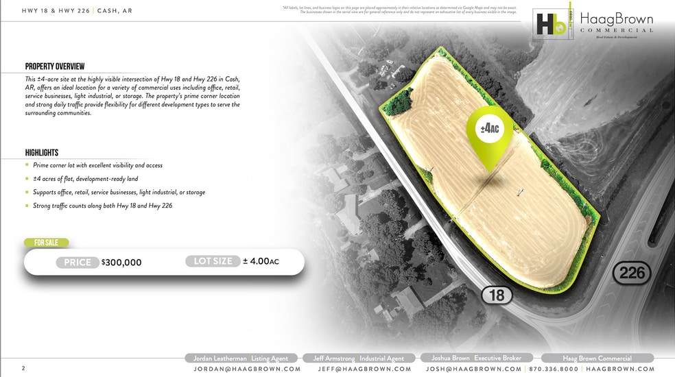 4803 Highway 18, Cash, AR à vendre - Photo du bâtiment - Image 2 de 6