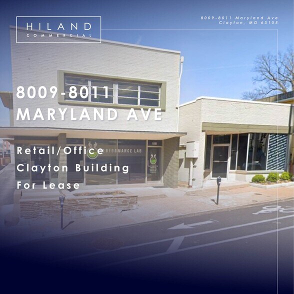 8009 Maryland Ave, Saint Louis, MO à louer - Photo du bâtiment - Image 2 de 2