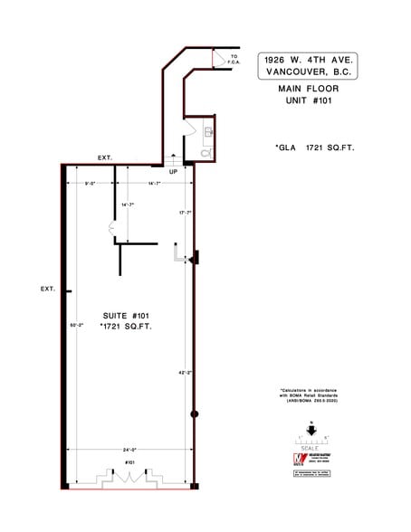 1926 W 4th Ave, Vancouver, BC for lease - Site Plan - Image 3 of 3