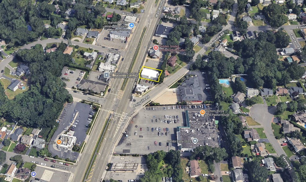 702-704 Walt Whitman Rd, Melville, NY à louer - Aérien - Image 3 de 4