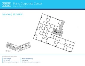 2301 W Plano Pky, Plano, TX à louer Plan d  tage- Image 1 de 1