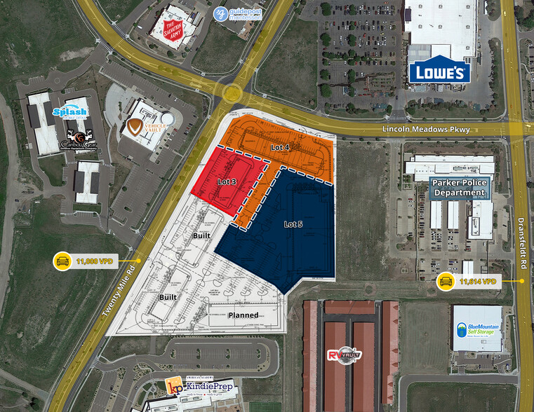 The Hub Lot 3 & 4 portfolio of 2 properties for sale on LoopNet.ca - Aerial - Image 2 of 2