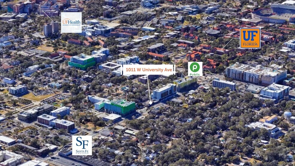 1017 W University Ave, Gainesville, FL à vendre - Photo du bâtiment - Image 3 de 17