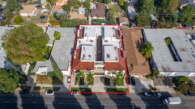 17115 Chatsworth St, Granada Hills, CA - AERIAL map view - Image1