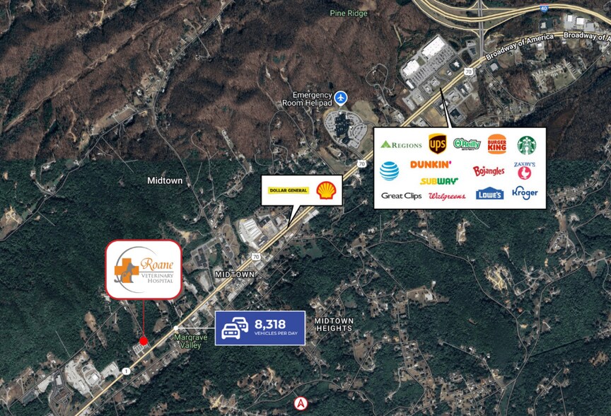 3000 Roane State Hwy, Harriman, TN à vendre - Photo du bâtiment - Image 3 de 5