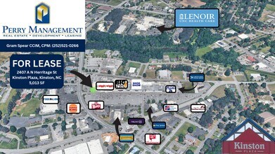 2400-2405 N Heritage St, Kinston, NC for lease Map- Image 1 of 5