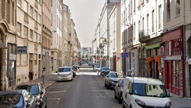 Lyon - Aérien  Vue de la carte