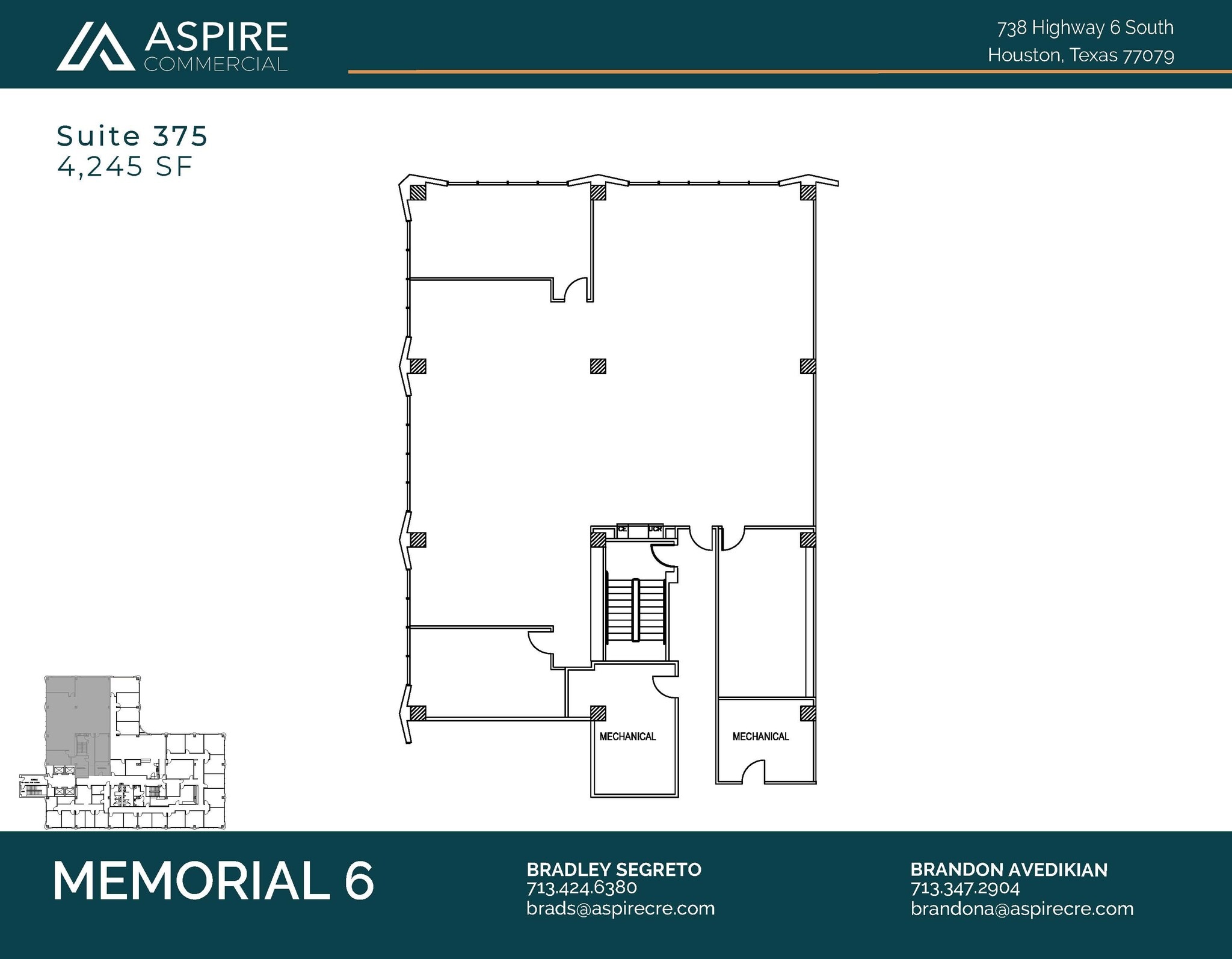 738 Highway 6 S, Houston, TX for lease Floor Plan- Image 1 of 1