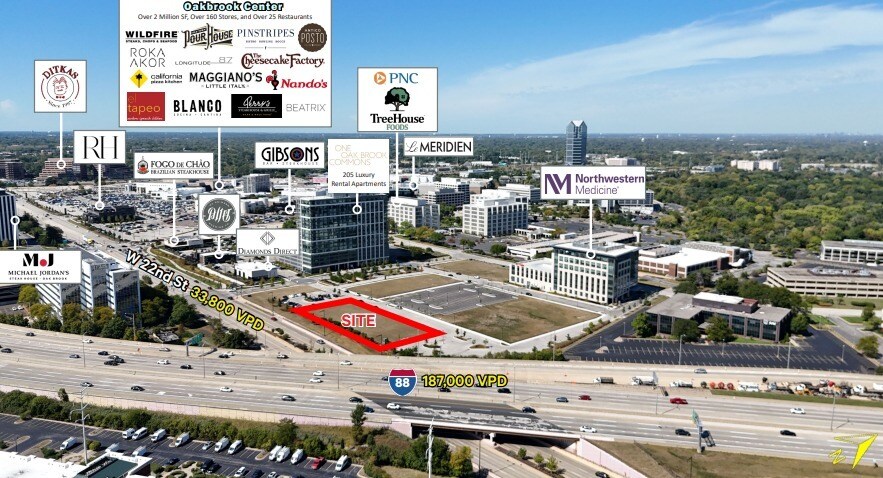 22nd Street PAD G/ Building A, Oak Brook, IL à louer Photo principale- Image 1 de 4