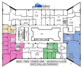 16475 N Dallas Pky, Addison, TX for lease Floor Plan- Image 1 of 1