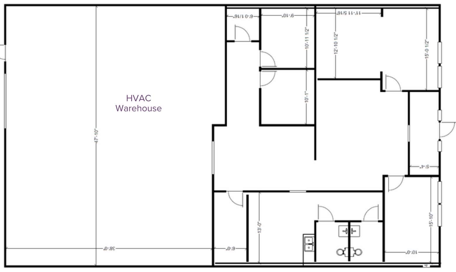 13300 McCormick Dr, Tampa, FL for lease Floor Plan- Image 1 of 2
