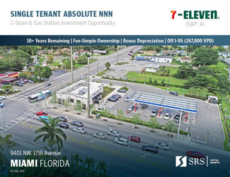 Plus de détails pour 9455 NW 17th Ave, Miami, FL - Vente au détail à vendre