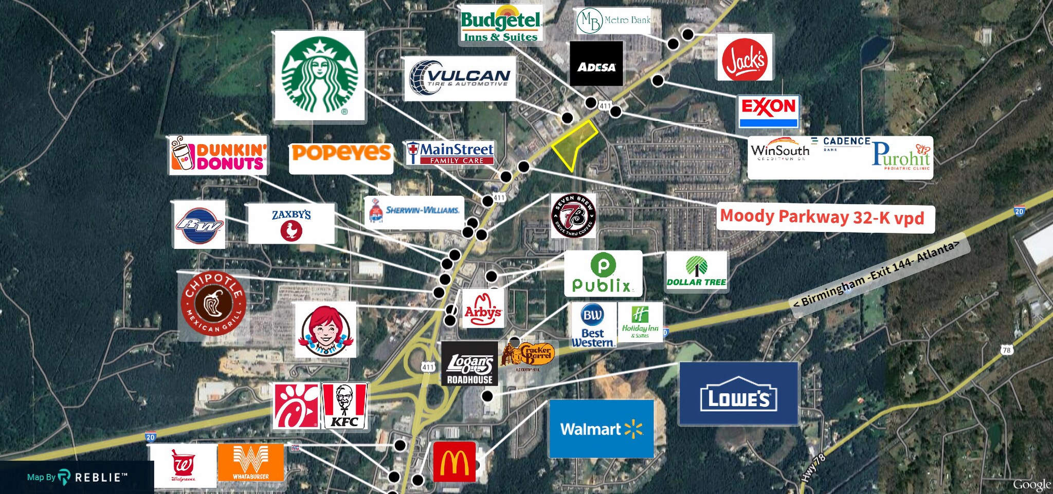 Moody Parkway & Joey Adkins Dr, Moody, AL for sale Building Photo- Image 1 of 8