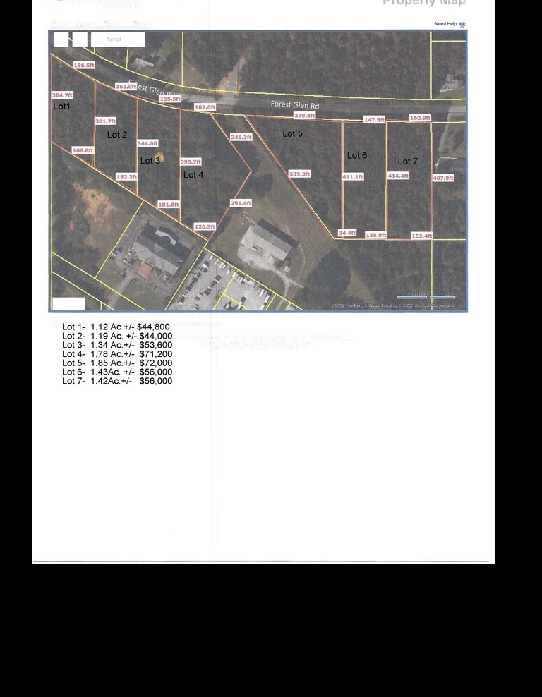 1 Forest Glen Rd., Sylacauga, AL à vendre Aérien- Image 1 de 3