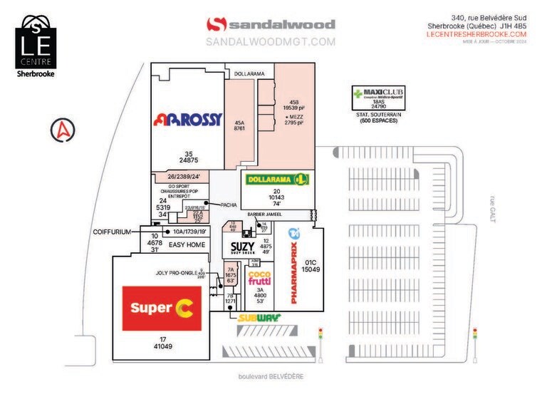 340 Rue Belvédère S, Sherbrooke, QC à louer - Photo du bâtiment - Image 3 de 3