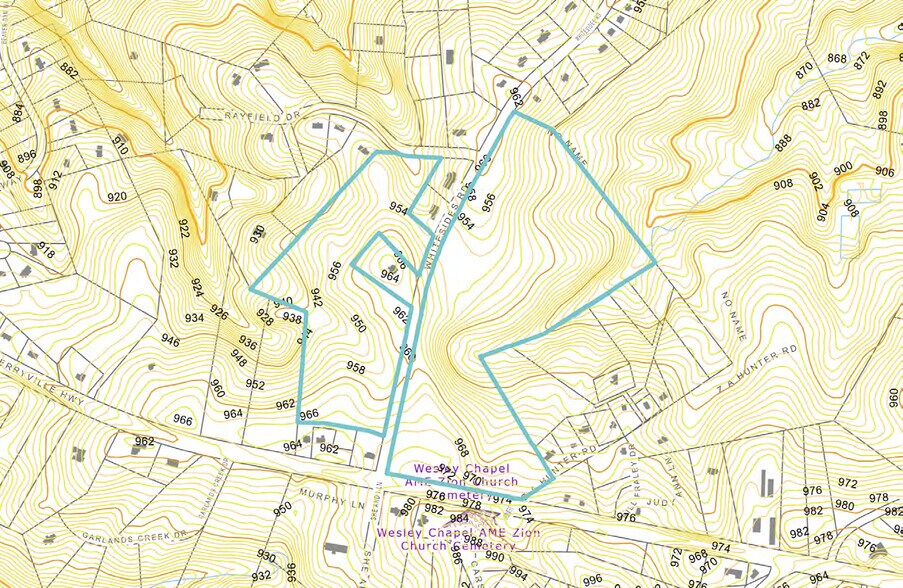 101 Whitesides Rd, Bessemer City, NC for sale - Plat Map - Image 2 of 2
