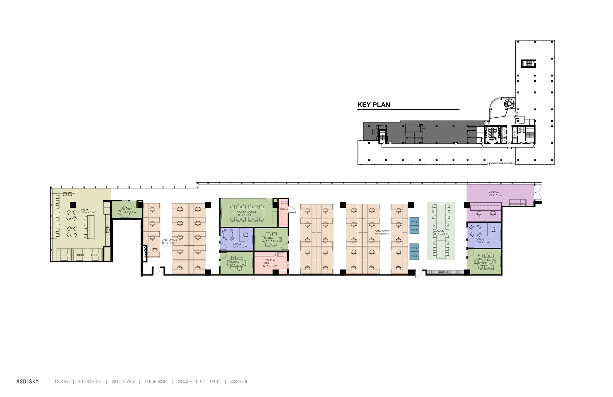 756 W Peachtree St, Atlanta, GA à louer Plan d’étage- Image 1 de 1