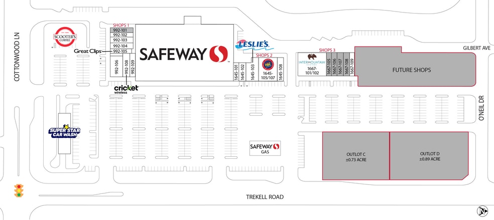 1667 N Trekell Rd, Casa Grande, AZ for sale - Site Plan - Image 2 of 2