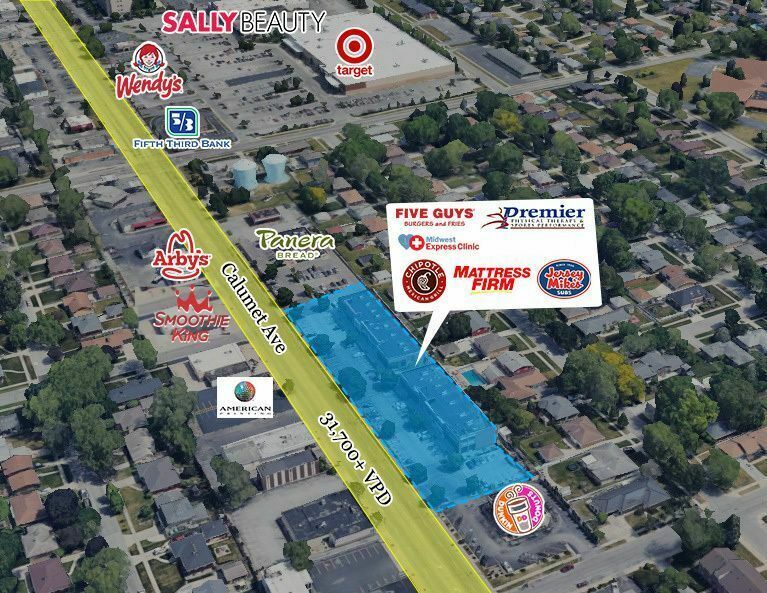 8135-8165 Calumet Ave, Munster, IN for lease Primary Photo- Image 1 of 11