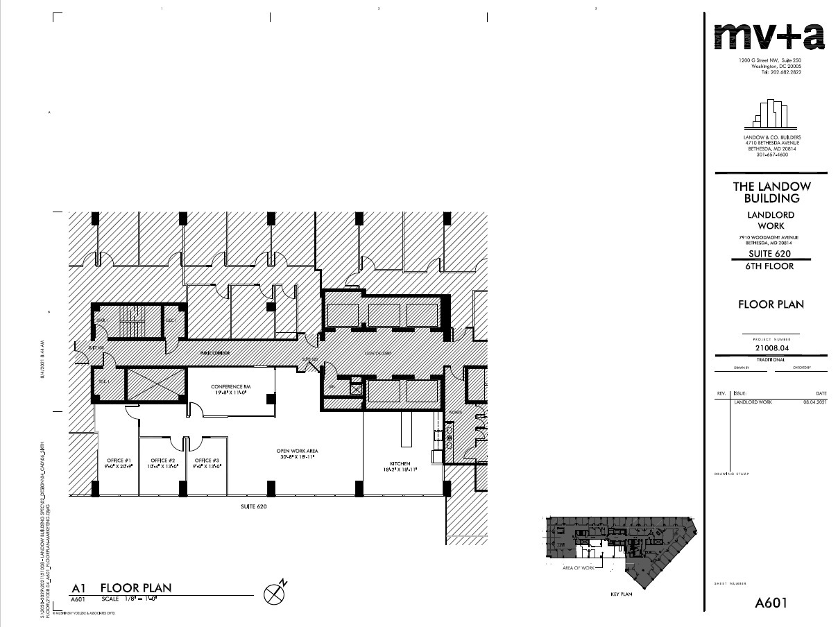 7910 Woodmont Ave, Bethesda, MD for lease Floor Plan- Image 1 of 1