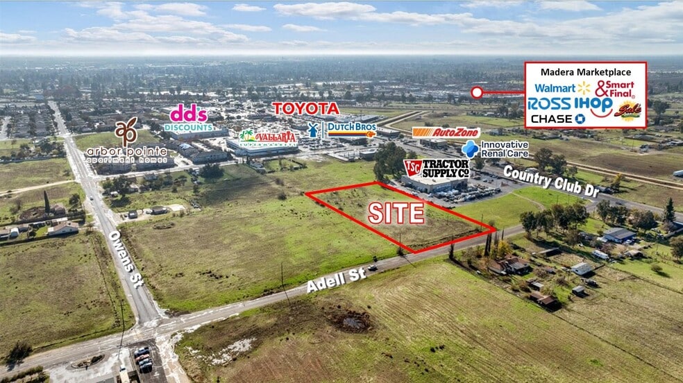 1570 Country Club Dr, Madera, CA à vendre - Photo du bâtiment - Image 1 de 4