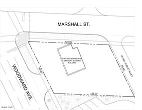 21950 Woodward Ave, Ferndale, MI for lease Site Plan- Image 1 of 5