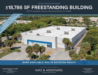 Plus de détails pour 601 N Congress Ave, Boynton Beach, FL - Vente au détail à louer