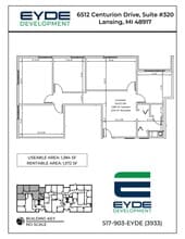 6512 Centurion Dr, Lansing, MI for lease Site Plan- Image 1 of 1